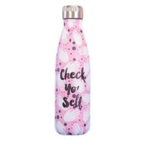 Bouteille Isotherme Inox Pinky Hand