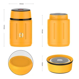Lunch Box Campers Ii En Acier Inoxydable 750 Ml