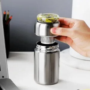 Bouteille Isotherme Infusion Acier Inoxydable