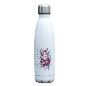 Bouteille Isotherme Inox Aquarelle Cutie Cat