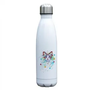 Bouteille Isotherme Inox Aquarelle Design