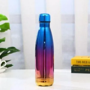 Bouteille Isotherme Inox Bleu Golden