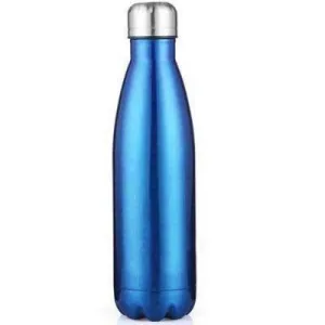 Bouteille Isotherme Inox Bleu