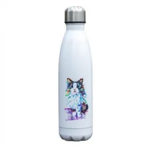 Bouteille Isotherme Inox Draw Cat