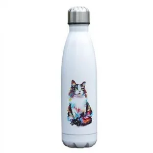 Bouteille Isotherme Inox Drawing Cat
