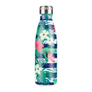 Bouteille Isotherme Inox Fleurs Exotiques