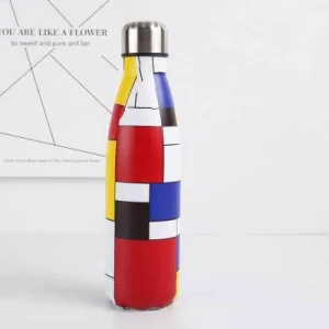 Bouteille Isotherme Inox Mondrian