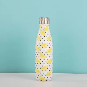 Bouteille Isotherme Inox Orange