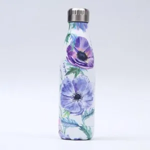 Bouteille Isotherme Inox Purple Flowers