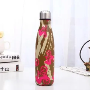 Bouteille Isotherme Inox Red Cycle