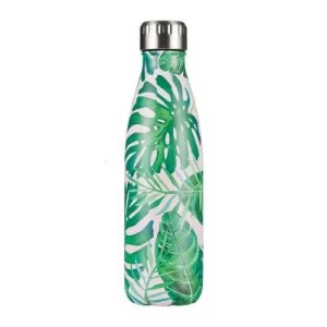 Bouteille Isotherme Inox Tropical Green
