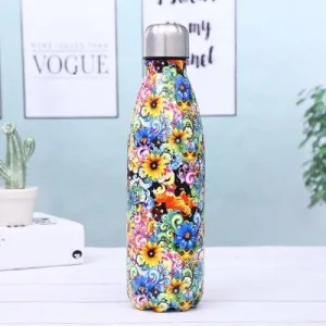 Bouteille Isotherme Inox Wild Color