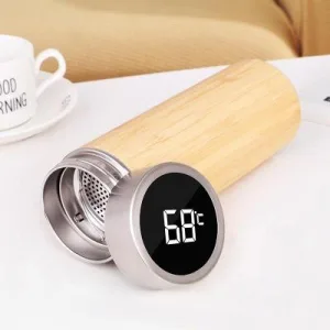 Bouteille Thermos Infusion Bambou