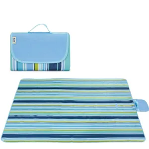 Nappe Pique-nique Azur Rayé