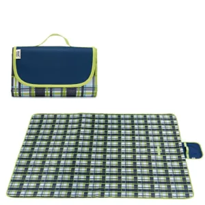 Nappe Pique Nique Carreaux Bleu