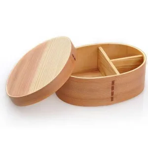 Lunch Box En Bois Clair