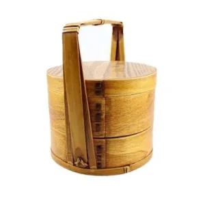 Lunch Box En Bois Portable