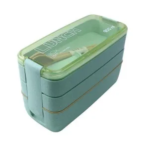 Lunch Box Bento Écologique Paille De Blé Mel