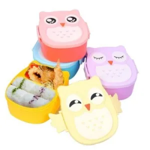 Lunch Box Enfant Hibou 2 Emplacements
